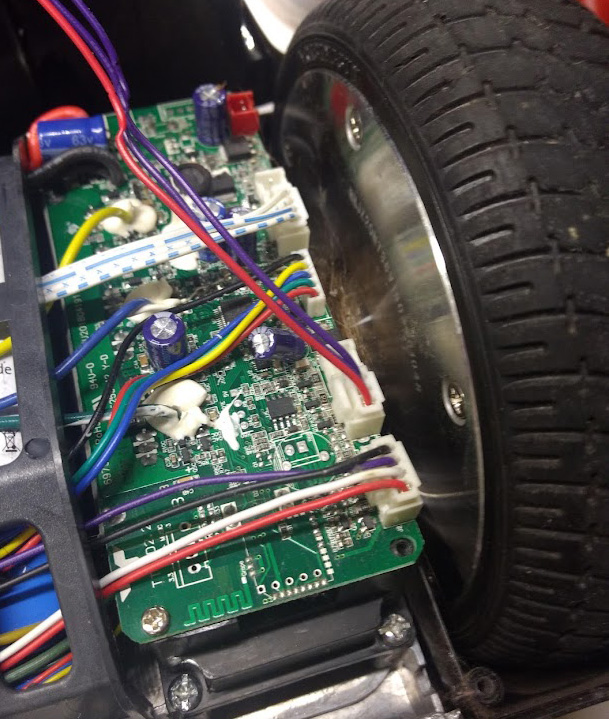 Foto placa hoverboard